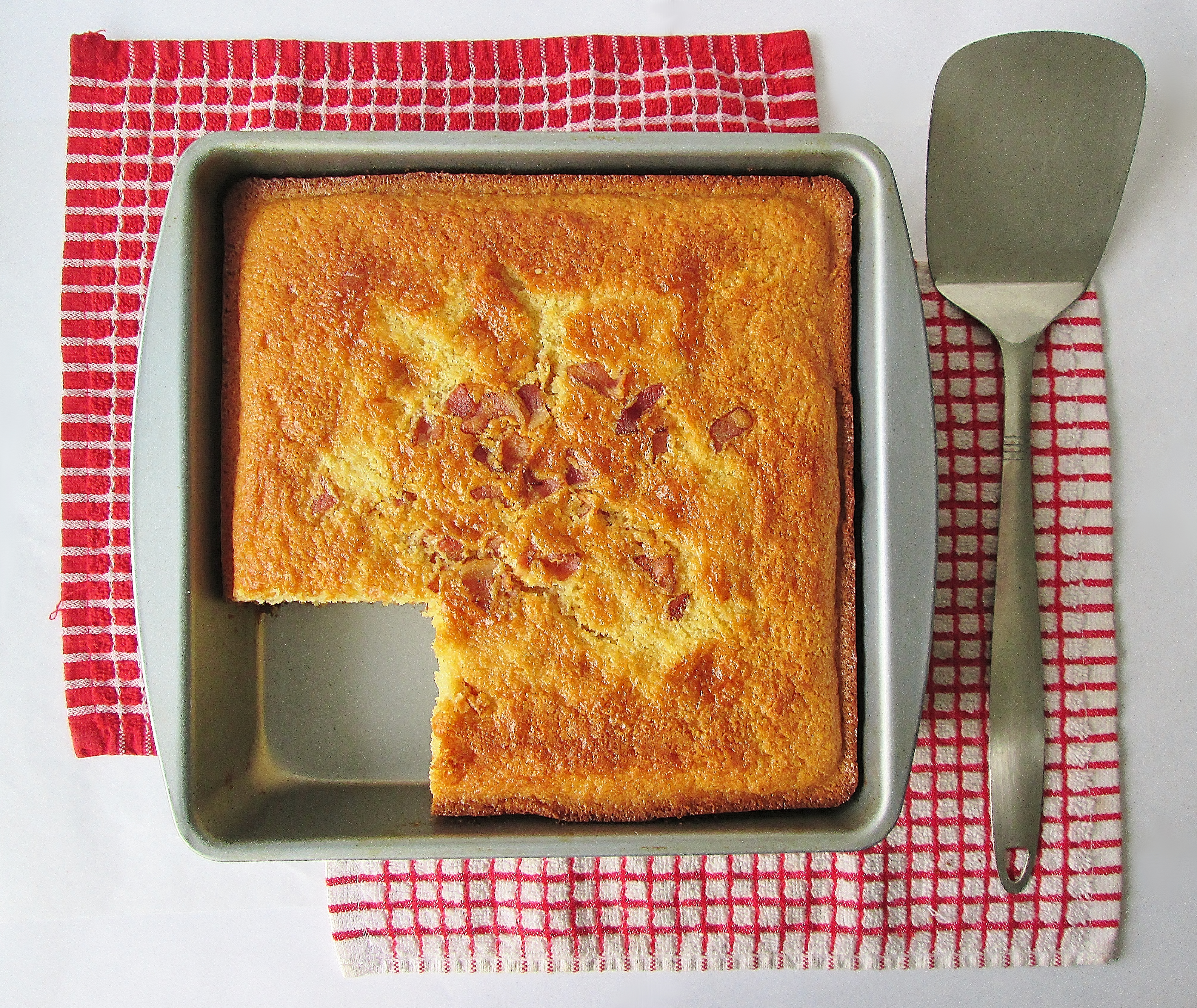 Cast Iron Skillet Cornbread - The Midwest Kitchen Blog