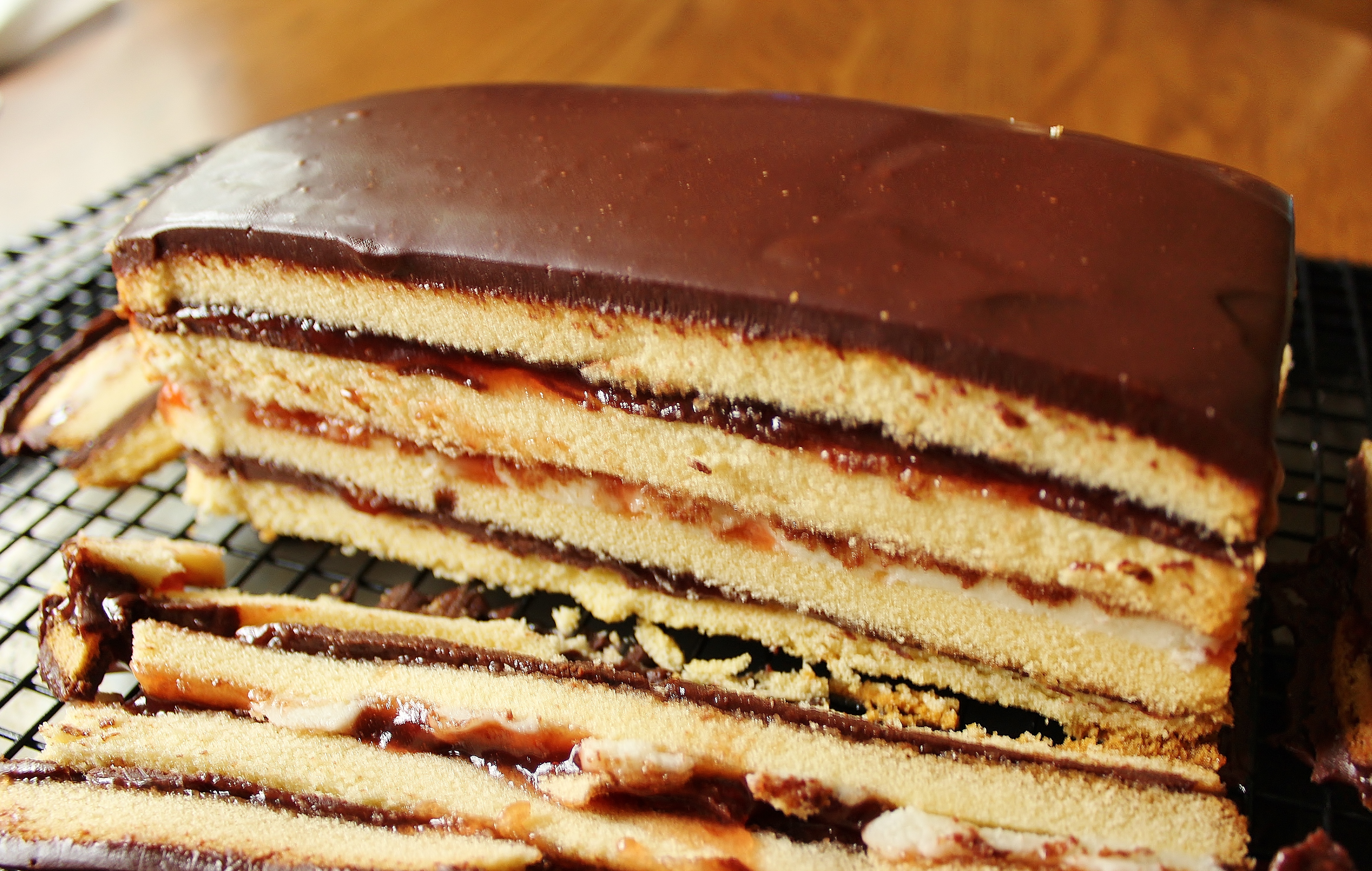 opera cake layers