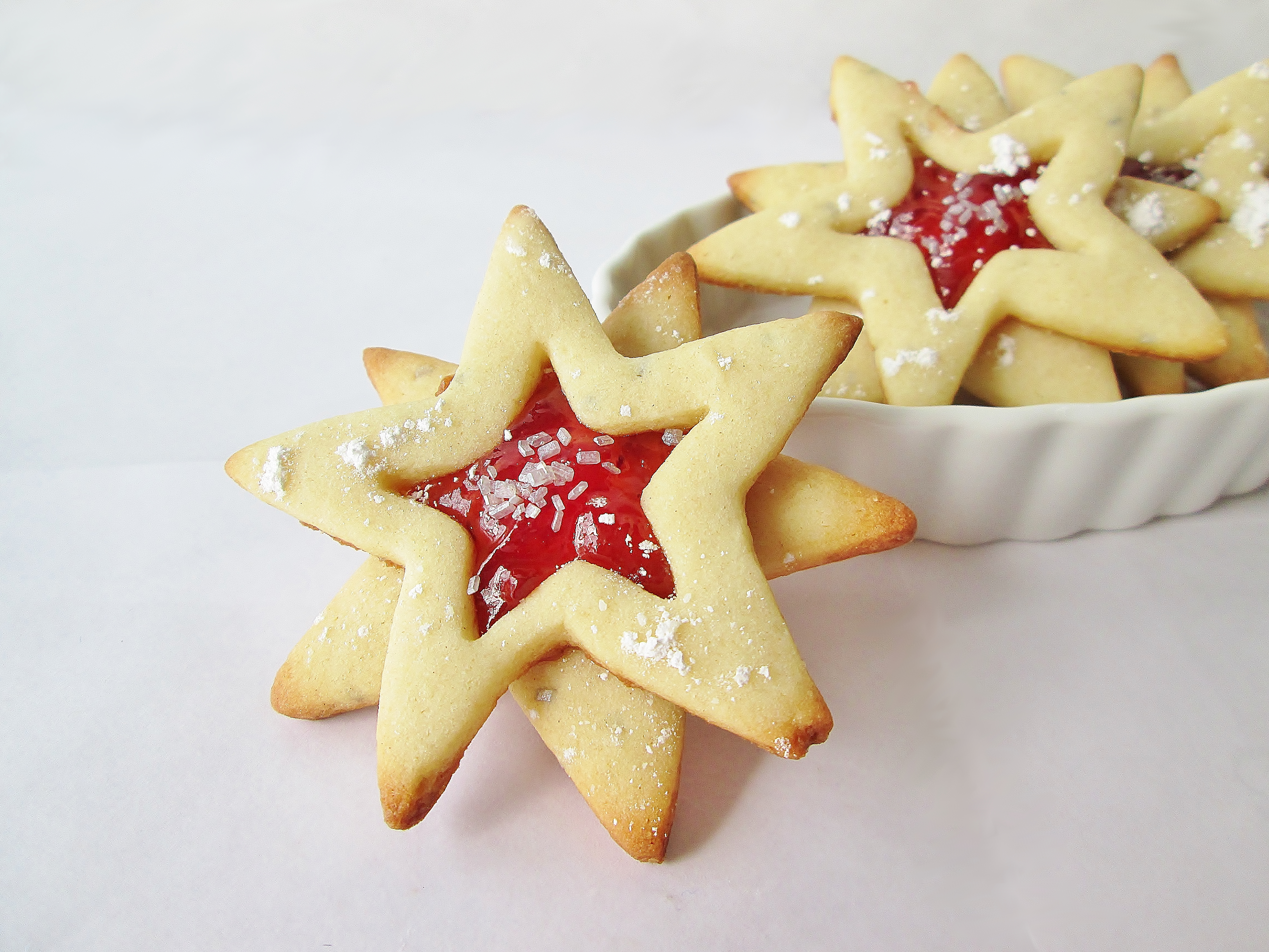 Glitter star Cookies