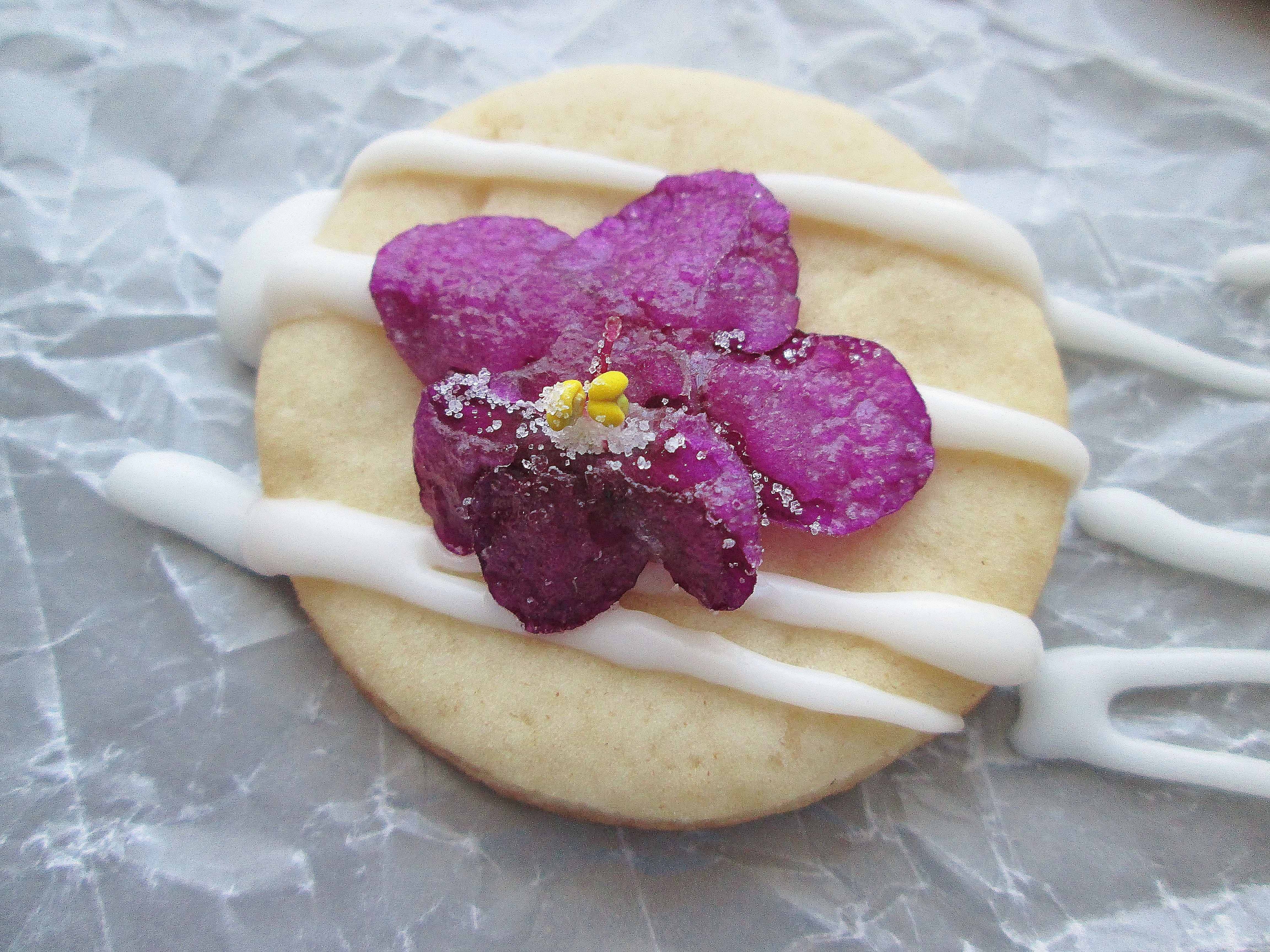 How to QUICKLY make CANDIED ROSE PETALS edible flowers step by